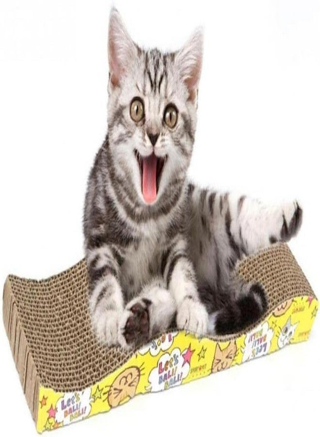 THE DDS STORE 3 Pcs Cat Toy Combo Interactive Ball Cat Scratch Sisal Ball and Kitten Scratching Post Cat Scratcher (Color May Vary) - Image 5